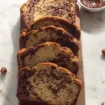 Nutella Swirled Banana Bread