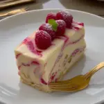 Raspberry cheesecake (no bake)