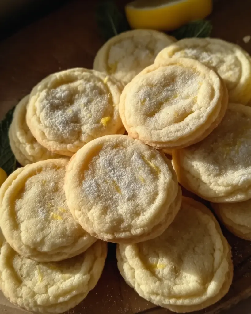 Soft & Chewy Lemon Cookies