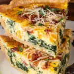 Spinach Bacon Quiche