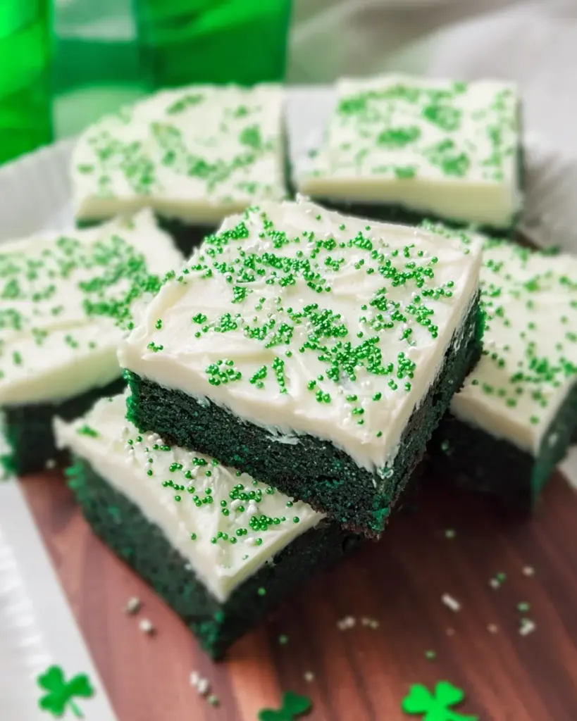 St. Patrick's Day Brownies