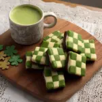 St. Patrick's Day Checkerboard Cookies