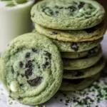 St. Patrick's Day Chewy & Soft Oreo Shamrock Shake Cookies