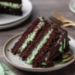St. Patrick’s Day Chocolate Mint Cake