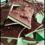 St. Patrick’s Day Grasshopper Mint Chocolate Bark