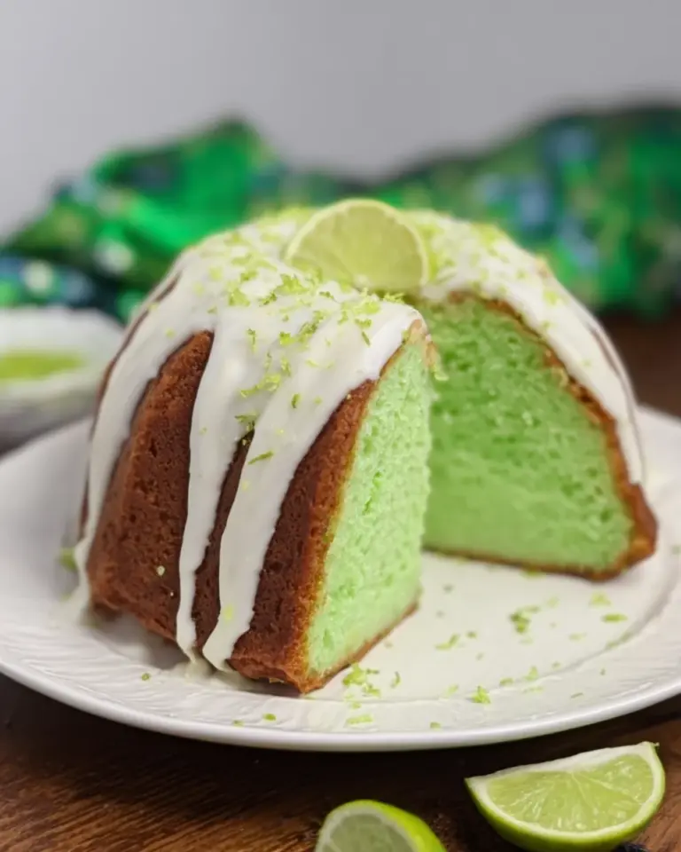 St. Patrick’s Day Key Lime Bundt Cake