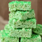St. Patrick’s Day Lime Jello Rice Krispie Treats