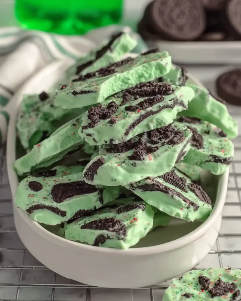 St. Patrick's Day Mint Oreo Bark