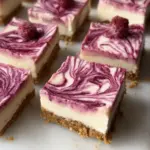 Vegan Raspberry Cheesecake Bars